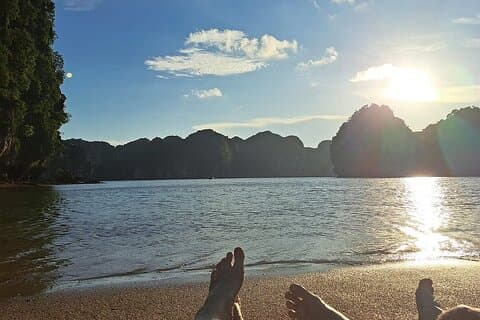 Private Canoe Adventures from Halong: explore Lan Ha Bay Beauty