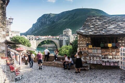 5 land Balkan tur på 6 dager fra Albania