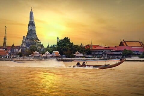 Tour du canal de Bangkok en bateau longue queue de 2 heures