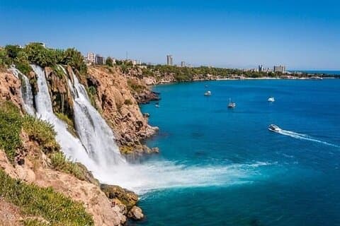 Antalya: Old City Tour w/Olympos Cable Car & Waterfalls & Barco