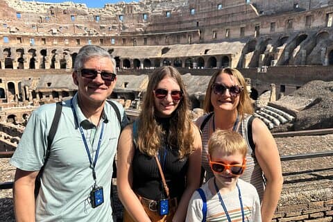 Tour personalizado para niños por el Coliseo, el Foro Romano y el Monte Palatino