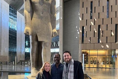 Private Day Tour Giza Pyramids,Grand Egyptian Museum,Local Lunch
