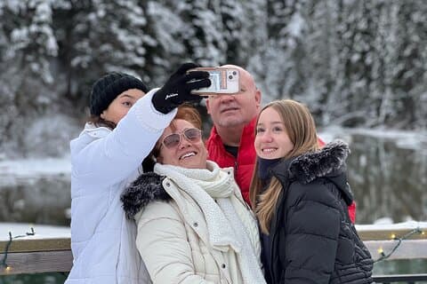 Lake Louise, Marble Canyon Hiking and Banff Town
