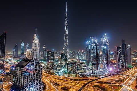 Dubai stadsrundtur & Dhow kryssningsmiddag
