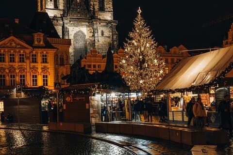 Visita aos Mercados de Natal de Praga