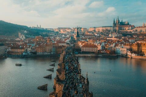 Prag Heldagsguidad tur från Wien med lokal Guide