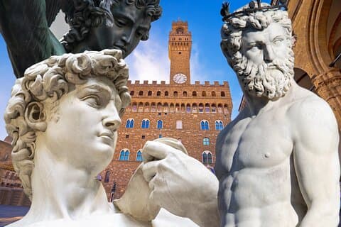 Chef-d'œuvre de la Renaissance David et visite historique de Florence