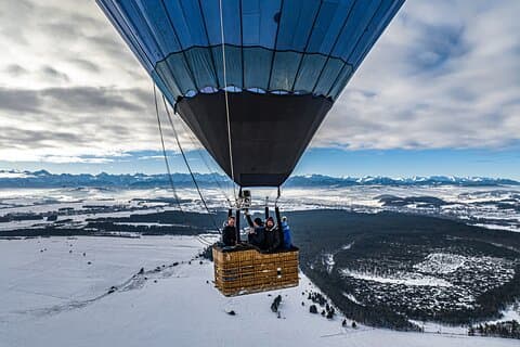 Ballonflug in Zakopane