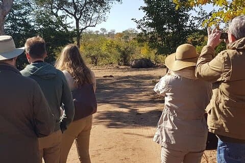 Parco nazionale di Mosi-oa-Tunya, Rhino game drive