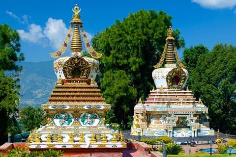 Katmandu: Kopan kloster, Swayambhu og Boudha Nath Stupa tur