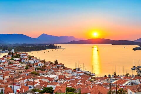 Poros Island Privat tur fra Athen