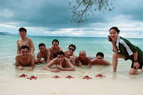 Zeesterren strandtrip in Phu Quoc Island