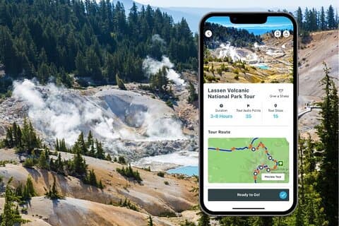 Visite audio libre du parc national volcanique de Lassen
