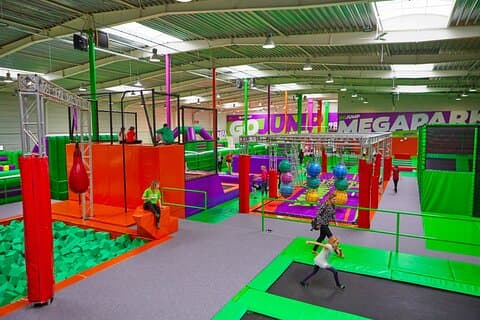 Viel Spaß im GOjump MEGAPARK Kraków-Sikorki - 2 Stunden Ticket