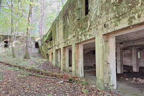 Rejser fra Warszawa: Wolf's Lair, Hitlers hovedkvarter Zones I og II