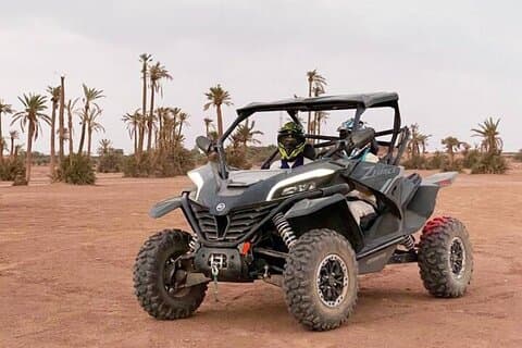 Buggy Safari in de woestijn Palmeraie Marrakech