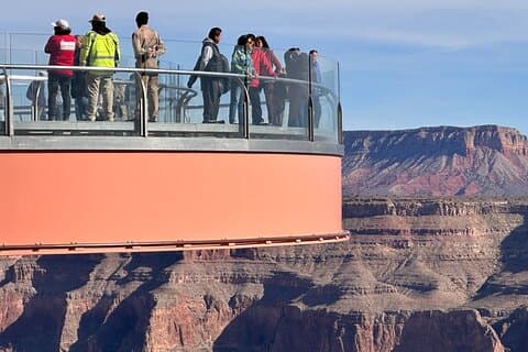 Grand Canyon Skywalk og Hoover Dam Tour på fransk