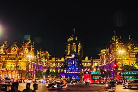 Visite nocturne de Mumbai