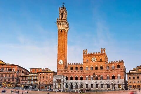 Fra Rom: Privat tur til Siena og San Gimignano med vin
