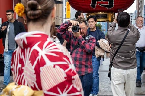 Asakusa Kimono Photography Tour (Private Option Available)
