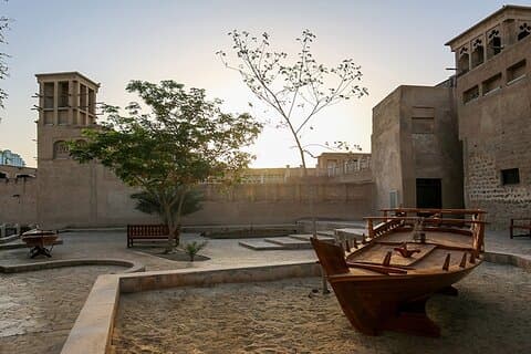 Dubai kulturarvsplatser Tour Eureka historiska ögonblick