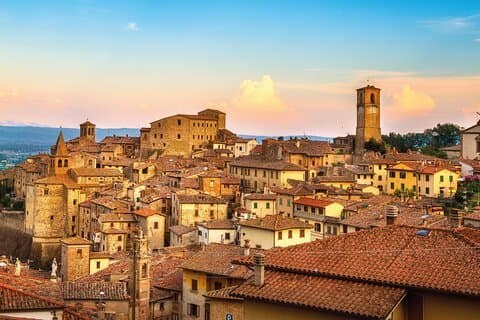 Tour a pie por Arezzo con audio y guía escrita por un lugareño