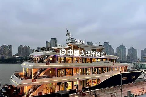 Huangpu River Crystal Princess Cruise Biglietto con cena