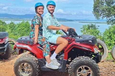 Extreme ATV, tirolina de la selva con miradores secretos en Phuket
