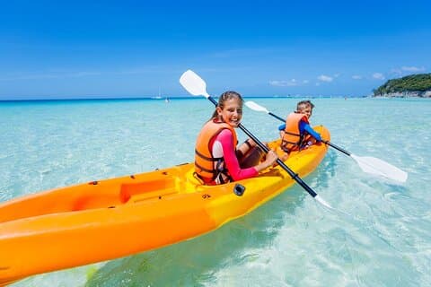 Paseo en kayak en Sesimbra