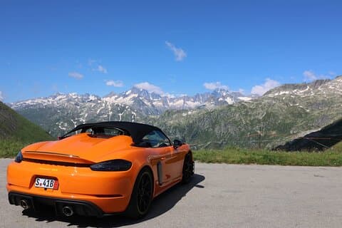 Supercars de aventura alpina através dos Alpes Suíços Majestic