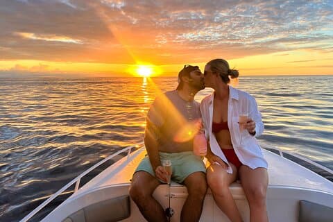Privat solnedgångskryssning i Karibien i St Lucia
