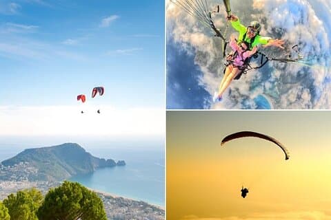 Antalya / Belek : tandem paragliding door lokale Expert piloten