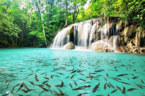 Bangkok 1 dag Traking til Arawan Waterfall