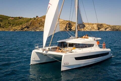 Hersonissos: Private Sunset Catamaran Cruise, snacks og drikkevarer