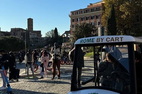 6H Golf Cart Day Tour i Rom med frokost