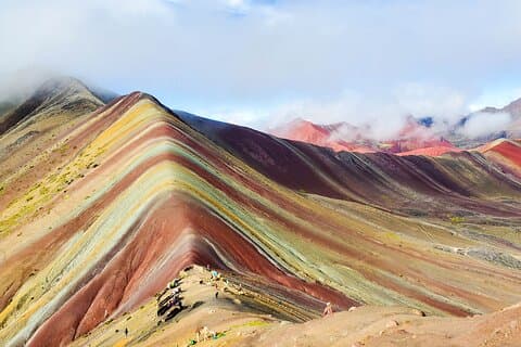 Cusco: eendaagse excursie naar de Regenboogberg en de Rode Vallei