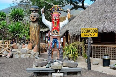 Komplette Tour durch die Mitte der Welt und das koloniale Quito