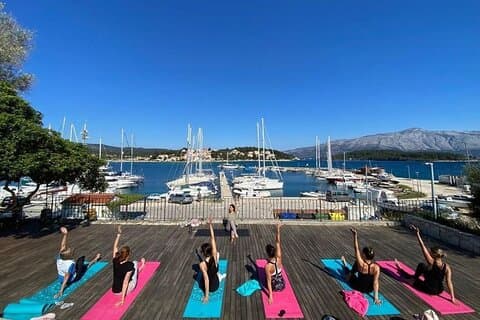 7 Tage Yoga Urlaub auf der Insel Korcula