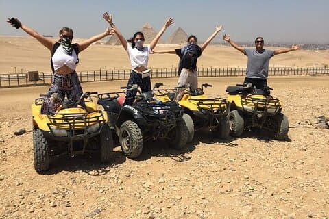 1 Hour ATV Buggy Ride Around Giza Pyramids