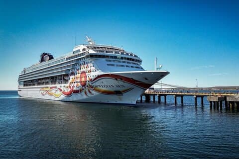 Excursión a la costa de Punta Tombo para pasajeros estrella de la NCL en Puerto Madryn