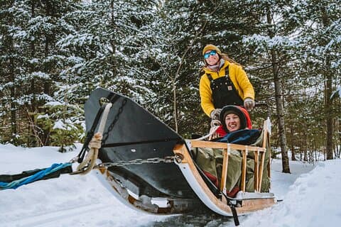 Dogsledding Upper Laurentians