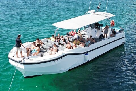 Visit to Palma marine reserve cliff caves and snorkeling