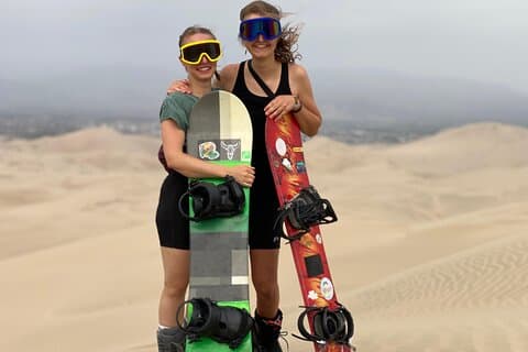 Sandboarding og Sandski Professional i Huacachina