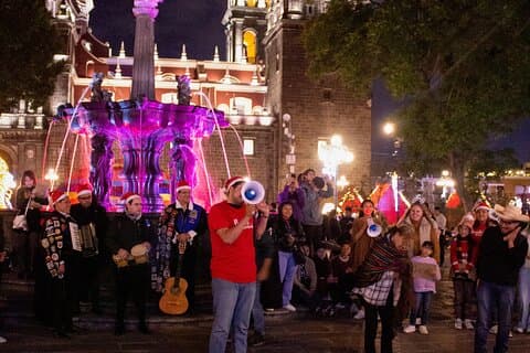 From Puebla : Night Tour + Alley in the city of Puebla