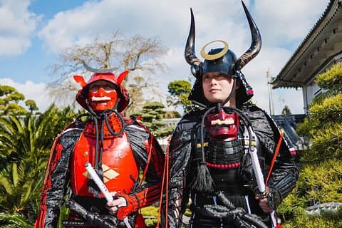 Miyazaki, Kyushu: Wear armor and become a shogun at a castle