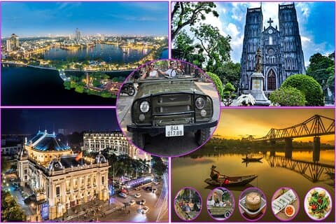 Smaken van Hanoi Een jeeptour voor voedselliefhebbers