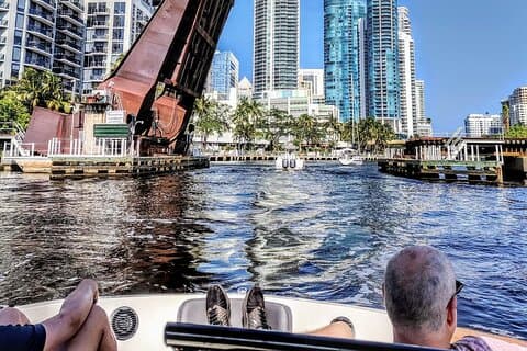 3-Hour Fort Lauderdale Boat Tour + Sandbar (Up to 6 pax)