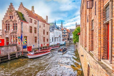 Transfer privado de Bruxelas para Bruges, motorista de língua inglesa