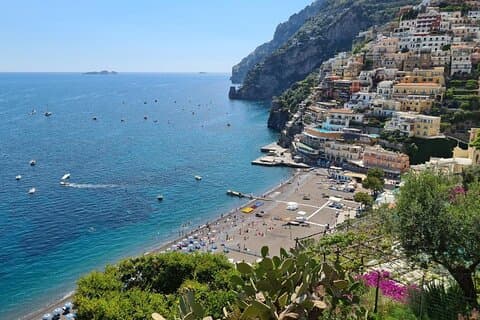 Heldags privat båttur til Amalfikysten fra Sorrento