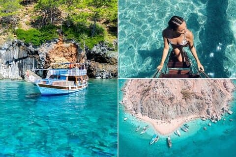Antalya / Belek / Kemer : Suluada Boat Trip w/ Lunch & Transfer